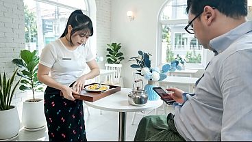 饥渴 Girl Can't control Dirty Mind to 操 她的